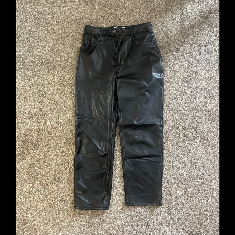 Abercrombie leather pants